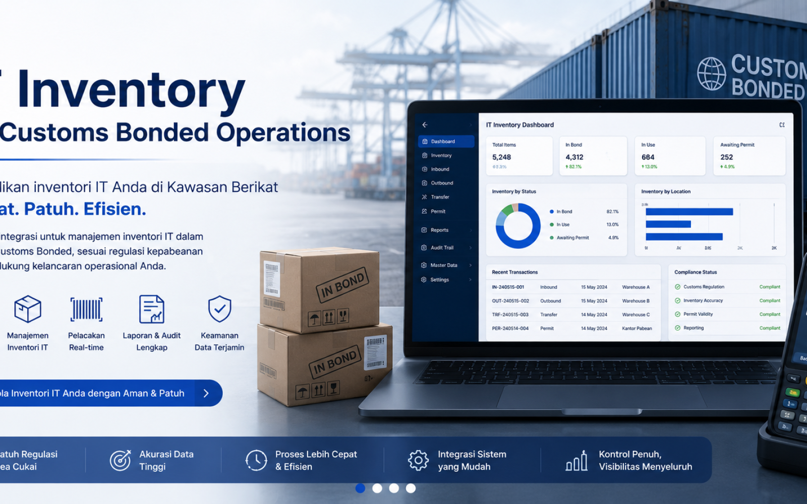 IT Inventory for Customs Bonded Operations